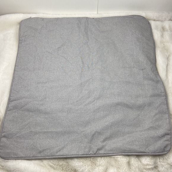 Croscill Remi Euro Sham Grey Gray Diamond Jacquard 26" x 26" Sham - Picture 5 of 6